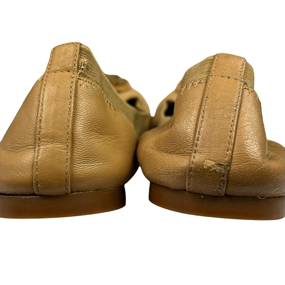 Tory Burch Claire Elastic Travel Ballet Shoes Size 6 - Picture 9 of 13